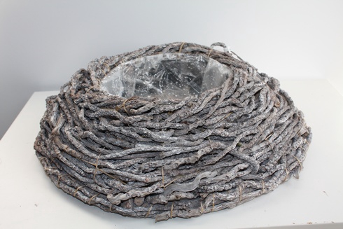 BASKET BLEACHED d40 *opruiming*