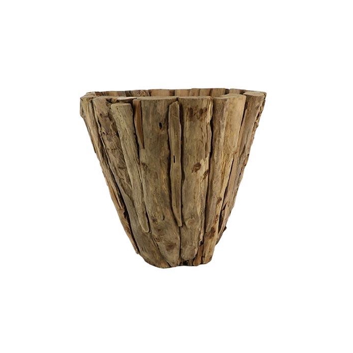 <h4>Vase Teak Yogya Scrab H100D60</h4>