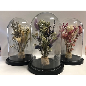 Stolp medi d12x20h dried bouquet