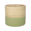 DF00-710830876 - Pot Mambu cylinder d20xh19.5 natural/olive