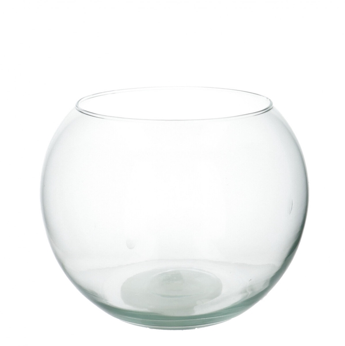 Glass vase Ball d24/13*20cm