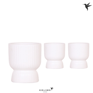 Kolibri Home Diabolo pot white