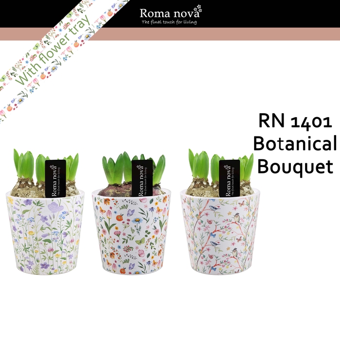 <h4>Hya Rom 1401 Botanical Bouquet</h4>