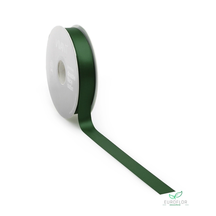 <h4>LINT DOUBLE FACE SATIN 25M 38MM ANTIQUE GREEN</h4>