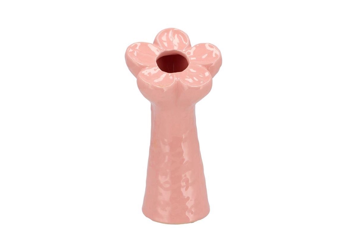 <h4>Mara Pink Vase Bloom 12x12x26cm Nm</h4>