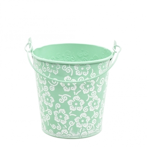 Zink Flower pot d10.5*10.5cm