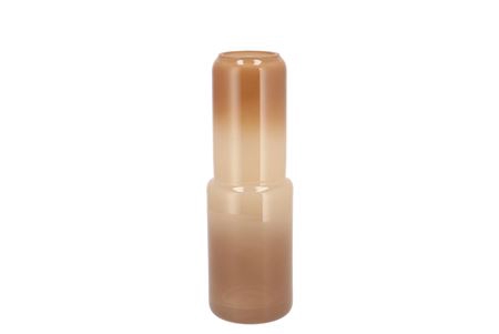 <h4>May Natural Brown Vase Long 9x9x25cm</h4>