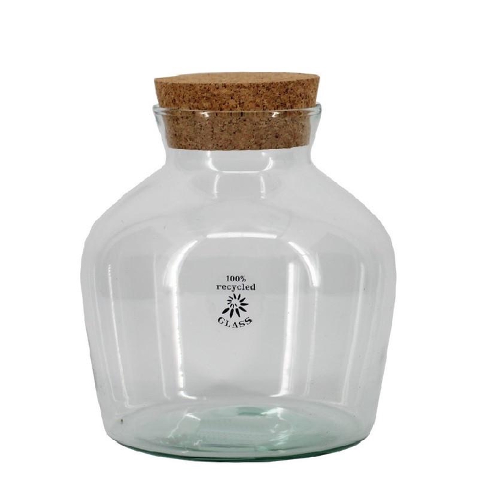 <h4>Glas Terrarium Eco Dean d09/20*21cm</h4>