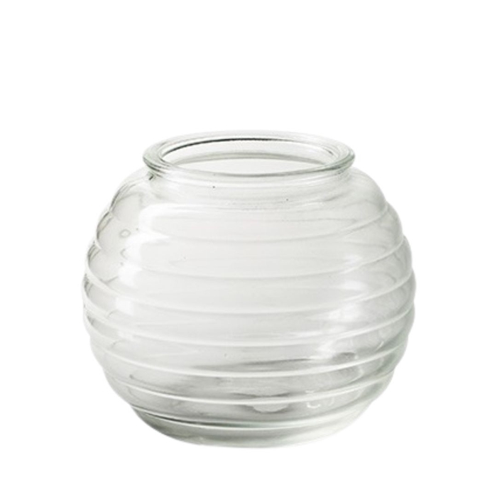 Glass ball vase tarzan d16 13cm