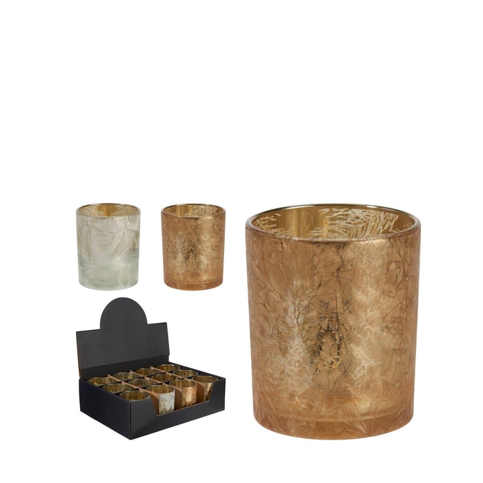 <h4>Theelichth. Glas d07*8cm ass.</h4>
