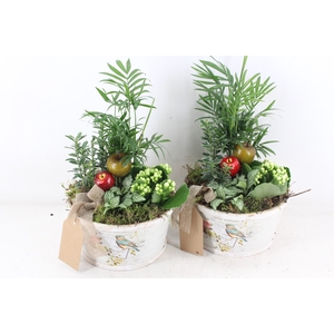 arr2 TD - MDF schaal rond - wit