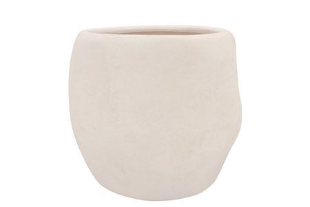 <h4>Lisboa White Pot 30x30x26cm</h4>