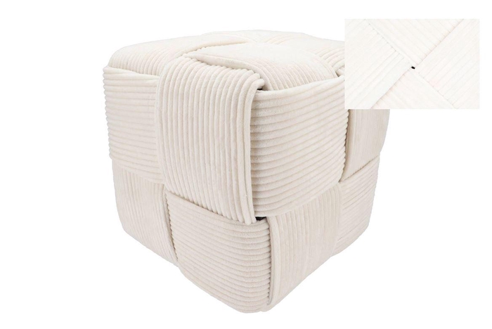 <h4>Stripe Offwhite Poof Layers 45x45cm</h4>