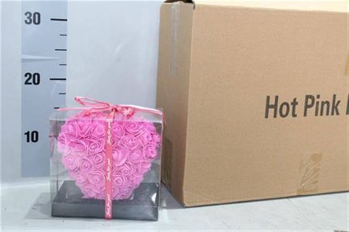<h4>Foam Heart Hot Pink</h4>