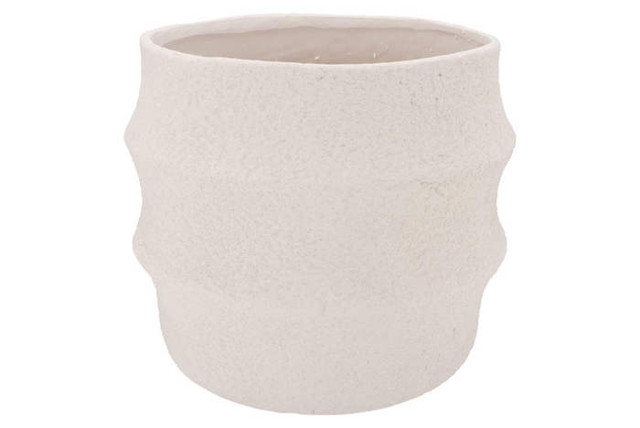 Cascais White Pot 40x40x35cm