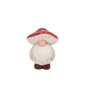 Wonderland Red Gnome Mushroom Hat 7x7x9cm