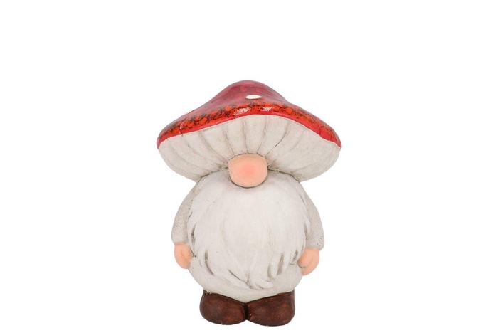 <h4>Wonderland Red Gnome Mushroom Hat 7x7x9cm</h4>