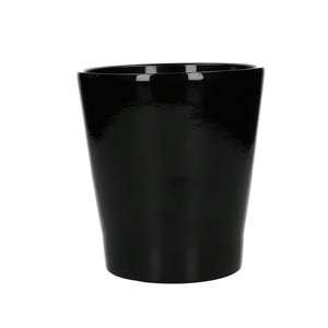 Ceramics Phal pot d13*14cm BLACK