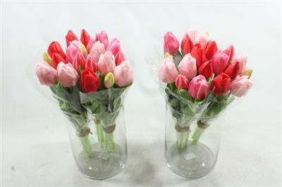 <h4>3118 ROZE/ROOD KUNSTTULP</h4>