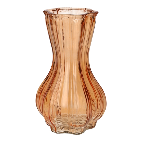 <h4>Vase Miley d9.2\\12.2xh20.5 peach</h4>