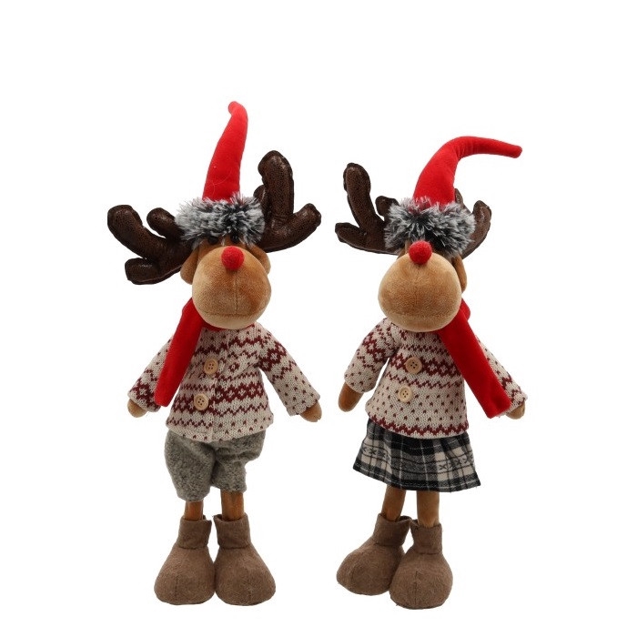 <h4>Christmas Deco reindeer 21*12*48cm</h4>