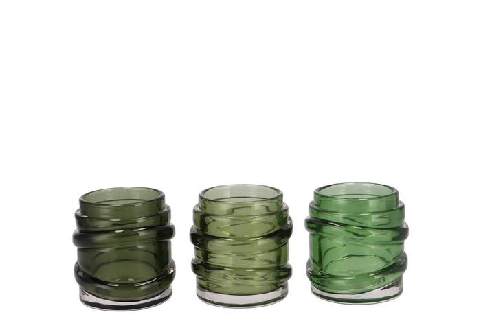 <h4>Ruby Majestic Green T-light Spray Ass 9x10cm</h4>