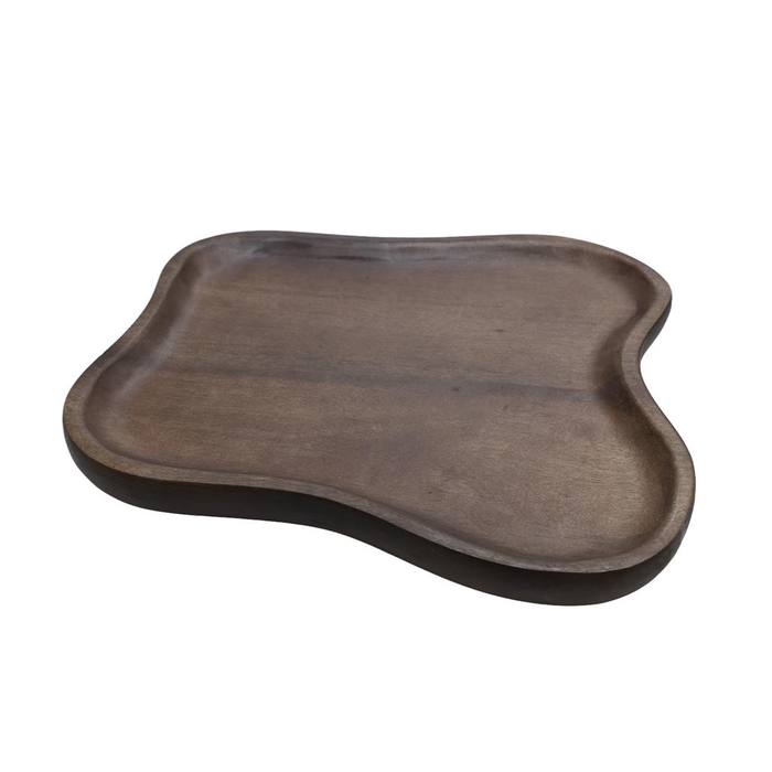 <h4>Breckenridge walnut Ø35 x H35 cm  H:35 x B:35 x D:3 /S: Walnut</h4>