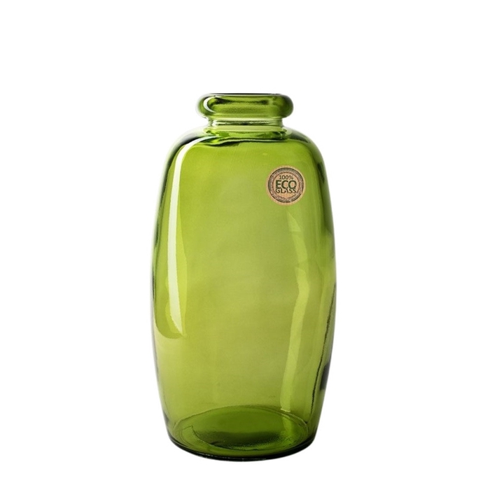 <h4>Glas Eco flesvaas Alonso d19*35cm</h4>