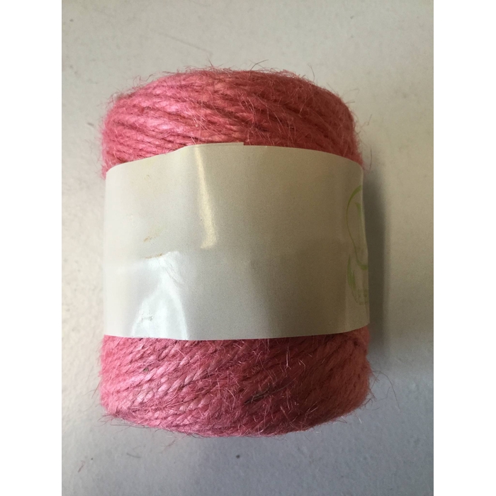 <h4>JUTE ROPE 100GR PARADISE PINK</h4>