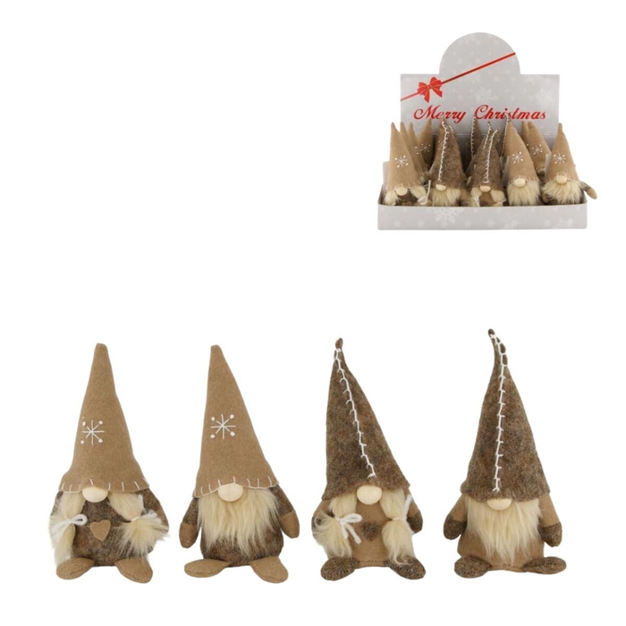 <h4>Christmas Deco gnome d07*15cm ass.</h4>