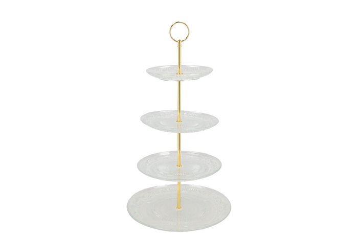 Dayah Transparent Cake Shelf 15/18/20/25x46cm