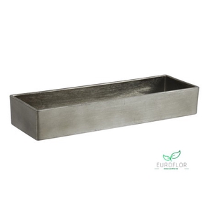 MELAMINE PLATE RECTANGLE 32X10,5X5 GRANITE GREEN