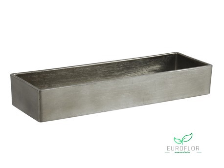 MELAMINE PLATE RECTANGLE 32X10,5X5 GRANITE GREEN