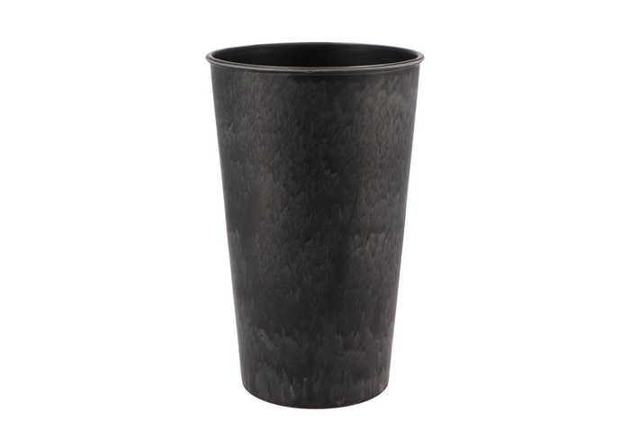 Melamine Grey Vase 18x28cm