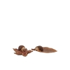 Hedgehog Leaf Ass 22x11x4cm