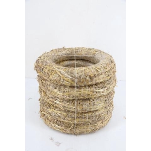 Wreath Straw 40/8cm (36x5pcs Pallet)
