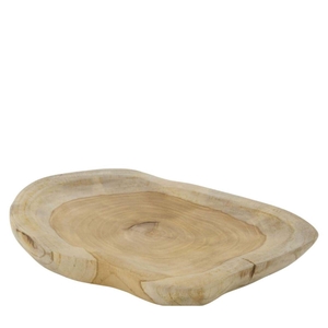 Hout Tray teak organic 28*18*2cm