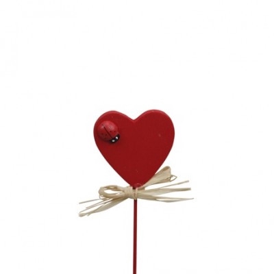 Love 20cm Heart ladybird 4cm