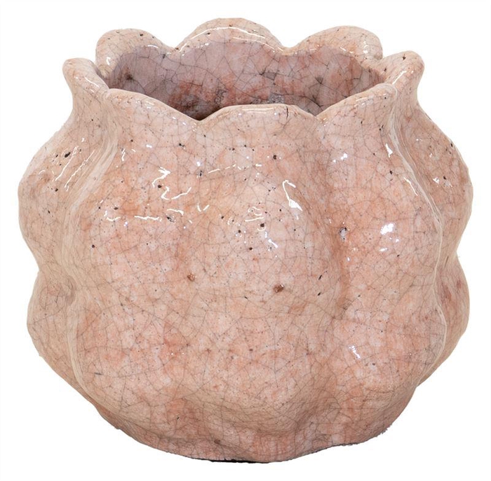 <h4>Julliet Bulb Pot Pink D20H16</h4>