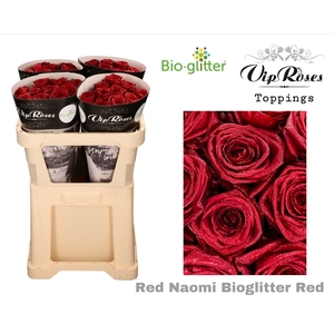 R GR RED NAOMI BIO GLITTER RED x40