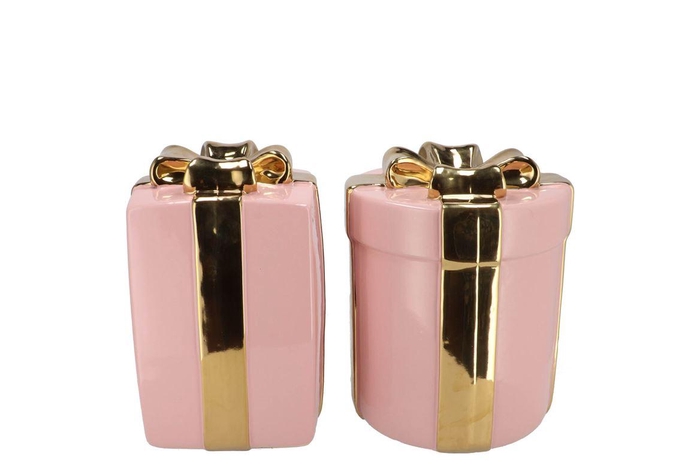 <h4>Joy Jolly Pink Vase Present 16x20cm</h4>