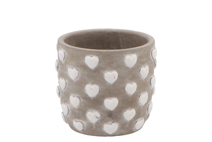 <h4>Love Amore Single White Pot Ass P/1 9x9x8cm Nm</h4>