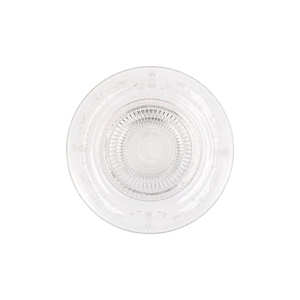 Dayah Transparent Glass Plate 29x2,5cm