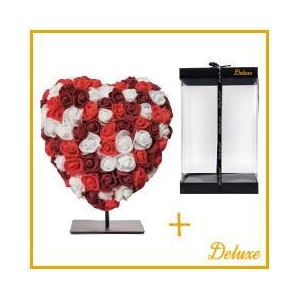 Valentijn Foam hart 25cm+standaard