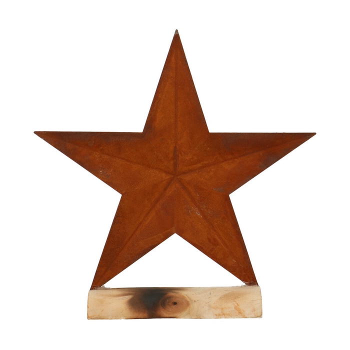 <h4>Christmas Deco star on foot d22*23.5cm</h4>