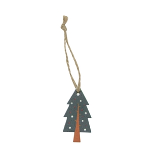 Christmas Deco hanging tree 5.5cm x24