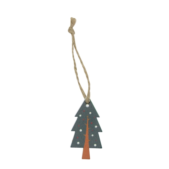 <h4>Christmas Deco hanging tree 5.5cm x24</h4>