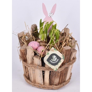 Sprokkel hout 17,5cm