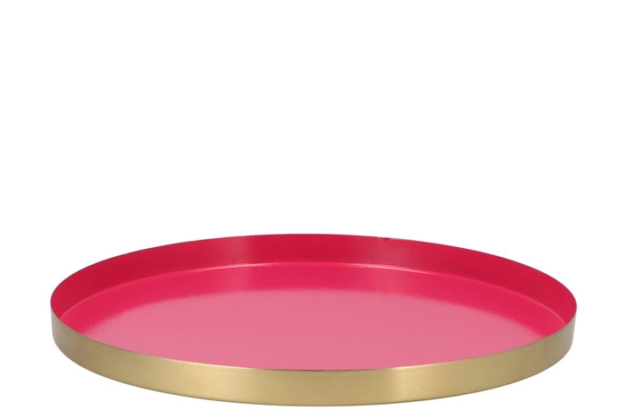 <h4>Marrakech K Fuchsia Plate 33x2cm</h4>