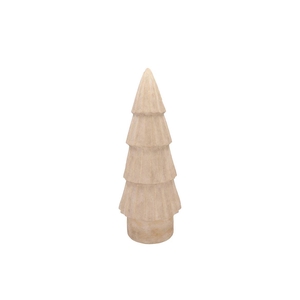 Porto Pine Tree Antique Gold 21x21x50cm Nm